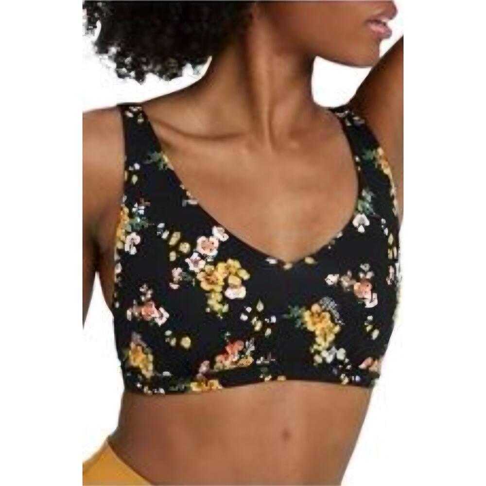 Aerie Black Floral Bralette Bra XS New With Tags